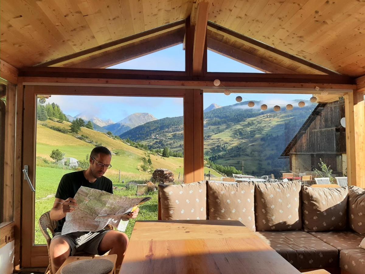 La Fruitiere - Gite D'Etape Et De Sejour Arvieux Exteriör bild